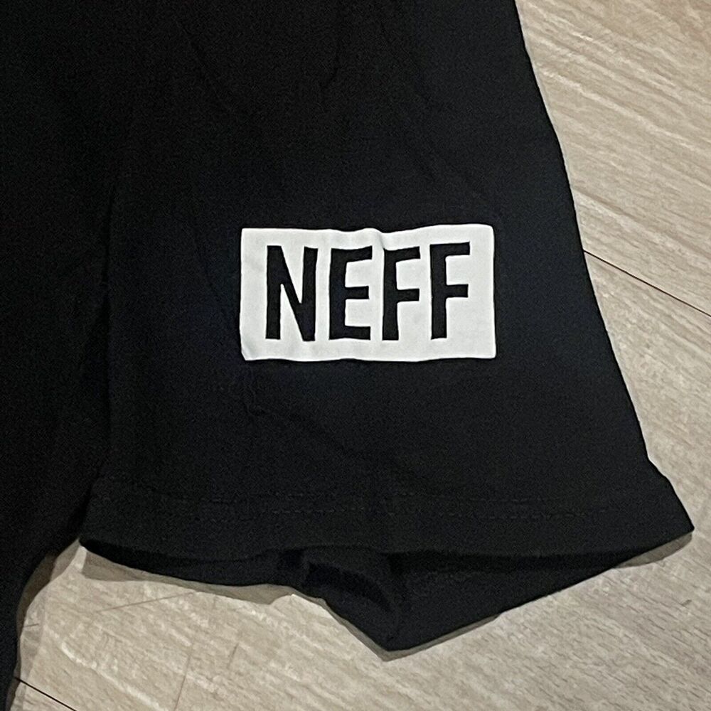 Men's Neff X Disney Mickey Mouse T-Shirt Black & White XL - Picture 3 of 4
